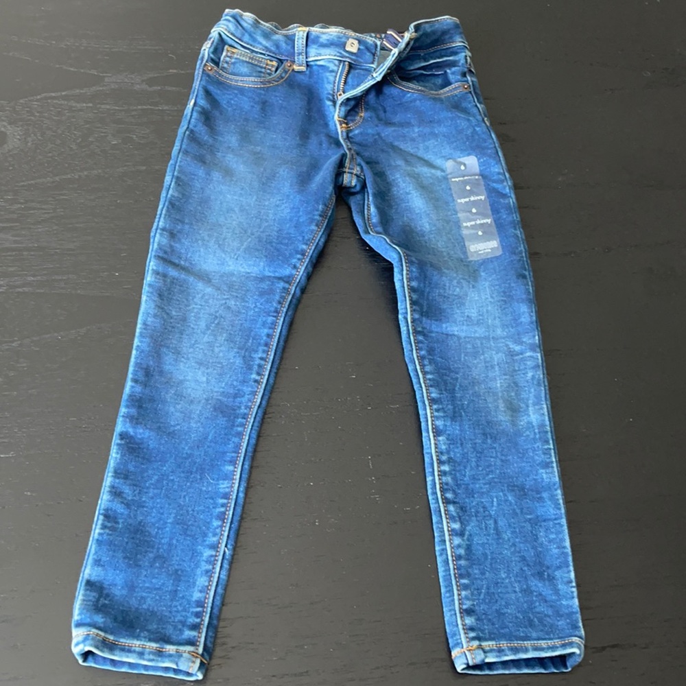 Girls Gymboree super skinny brand new jeans size 6